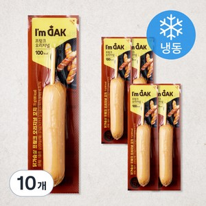 아임닭 프랑크 닭가슴살 소시지 꼬치형 (냉동), 70g, 10개