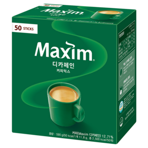 맥심 디카페인 커피믹스, 11.8g, 50개입, 1개