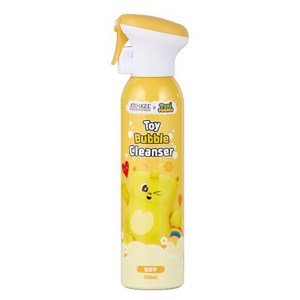 아토오겔 유아용 토이 버블 클렌저 옐로우 레몬향, 250ml, 1개