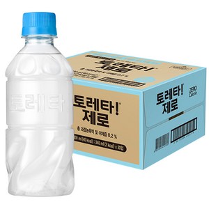 토레타 제로 무라벨 음료, 340ml, 20개