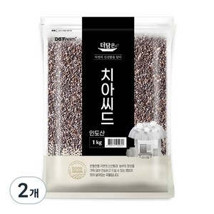 더담은 치아씨드, 1kg, 2개