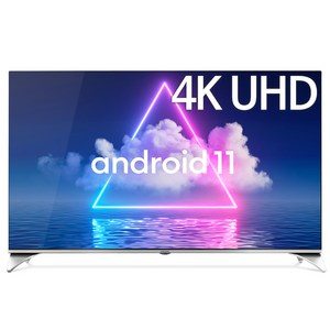 프리즘 안드로이드11 4K UHD google android TV 스마트티비