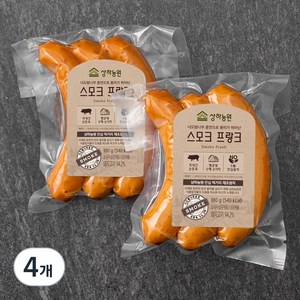 상하농원 스모크프랑크 소시지, 180g, 4개