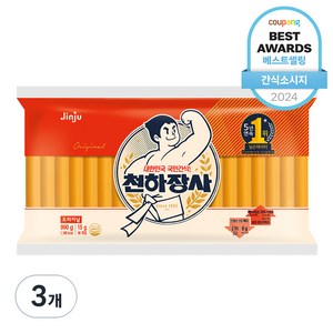 천하장사 오리지날 간식 소시지, 990g, 3개