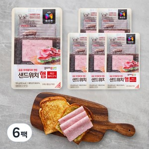 곰곰 샌드위치 햄, 100g, 6팩