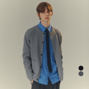 마인드브릿지 남성용 두굿 라운드 가디건 MYCD7121