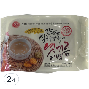 해가원 간편한 식혜 만들기 엿기름 티백 6p, 240g, 2개