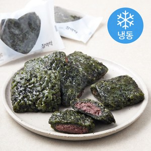 창억떡 어린쑥 밥알 팥앙금인절미 (냉동), 500g, 1개, 1개입