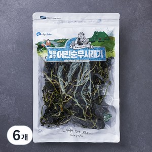 프롬제주 제주산 어린순 무시래기 100g, 6개