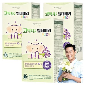 안국건강 코박사엘더베리, 450ml, 3개