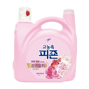 고농축 피죤 강력탈취 오리지널 로맨틱플라워 섬유유연제, 6L, 1개