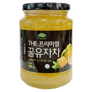 오가닉스토리 THE 프리미엄 꿀유자차, 560g, 1개입, 1개