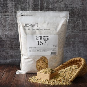 바른곡물 건강혼합 15곡, 5kg, 1개