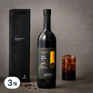 핸디엄 콜드브루 원액 예가체프, 750ml, 3개