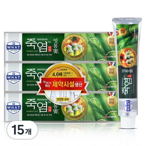 죽염 잇몸고 치약, 120g, 15개