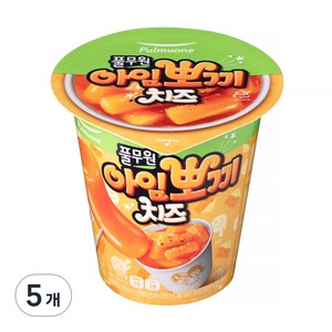 풀무원 아임뽀끼 치즈 떡볶이, 101g, 5개