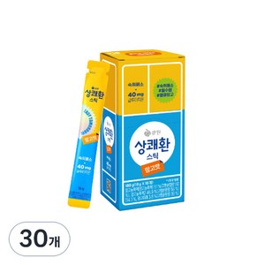 큐원 상쾌환 스틱 망고맛, 180g, 3개