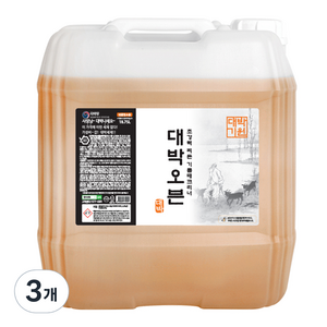 대박세제 대박오븐 기름때 클리너, 18.75L, 3개