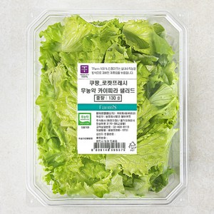 팜에이트 무농약 인증 카이피라 샐러드, 130g, 1개