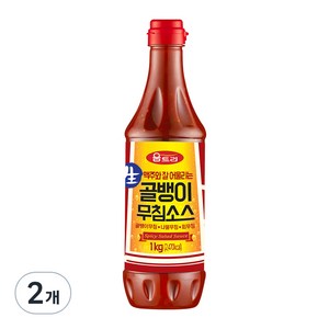 움트리 골뱅이무침소스, 1kg, 2개