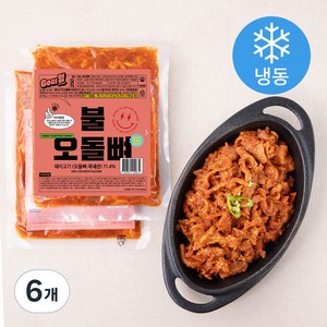 고기얌 불오돌뼈 (냉동), 6개, 250g