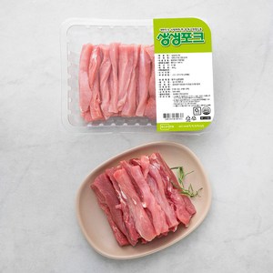 생생포크 한돈 안심 탕수육용 (냉장), 400g, 1팩