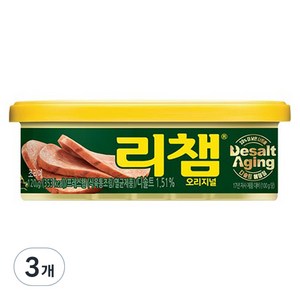 리챔 오리지널 햄통조림, 120g, 3개