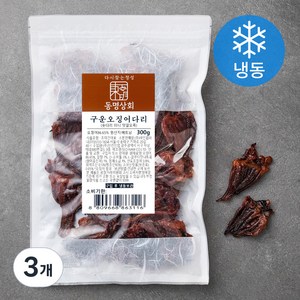 동명상회 구운미니오징어다리 (냉동), 300g, 3개