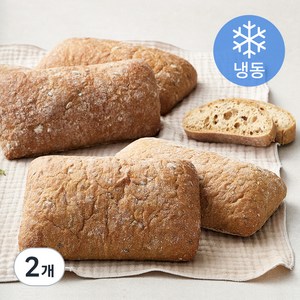 유로베이크 곡물 치아바타 5개입 (냉동), 540g, 2개