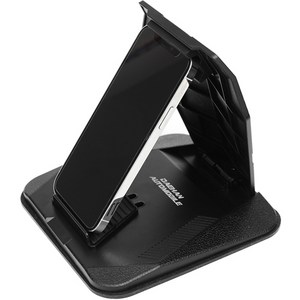 대한오토모빌 차량용 스마트폰 홀더 폴드 3 미니 태블릿PC용 대쉬보드 거치대, 블랙, 1개