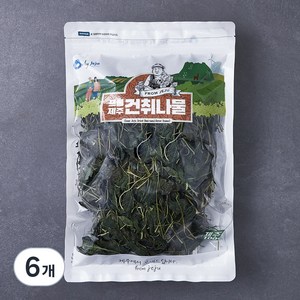 프롬제주 제주산 건취나물, 100g, 6개