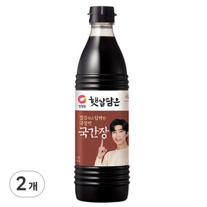 청정원 햇살담은 국간장, 840ml, 2개