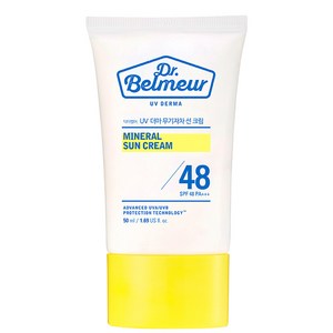 닥터벨머 UV 더마 무기자차 선크림 SPF48 PA+++, 50ml, 1개