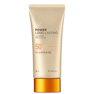 더페이스샵 내추럴 에코 파워 대용량 롱래스팅 선크림 SPF50+ PA+++, 80ml, 1개