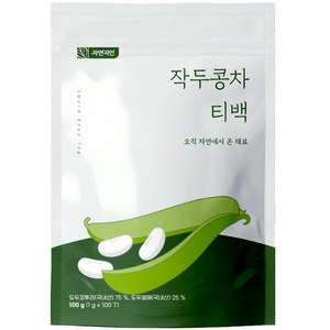 자연지인 국산 작두콩차 삼각티백 100T 건강차, 1g, 100개입, 1개