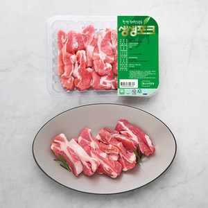 생생포크 한돈 무항생제 인증 등심덧살 (냉장), 300g, 1팩