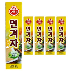 오뚜기 연겨자, 100g, 5개