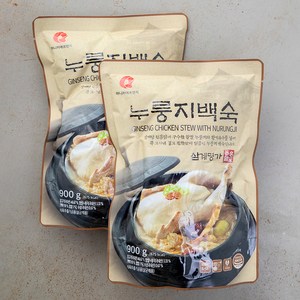 마니커 누룽지 백숙 냉장, 900g, 2개