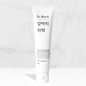 닥터블랭크 강아지 바르는 치약 닭고기맛, 80g, 1개