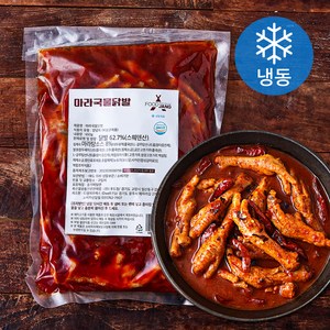 푸드장 마라국물닭발 (냉동), 650g, 1개