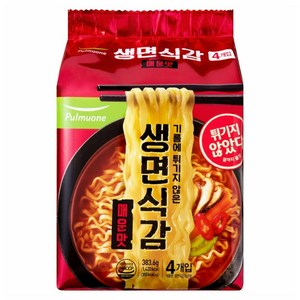 생면식감 매운맛 95.9g, 4개