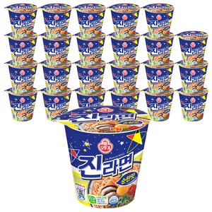 오뚜기 진라면컵 순한맛 65g, 24개