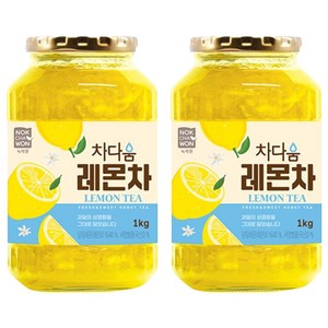 녹차원 차다움 레몬차, 1kg, 1개입, 2개