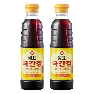 샘표 국간장, 500ml, 2개