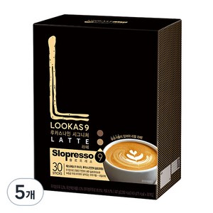 루카스나인 라떼 커피믹스, 14.9g, 30개입, 5개