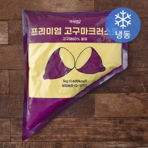 바로푸드 프리미엄 고구마크러스트, 1kg, 1개