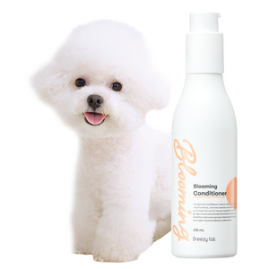 브리지테일 블루밍 강아지 노워시 컨디셔너 허브머스크향, 200ml, 1개