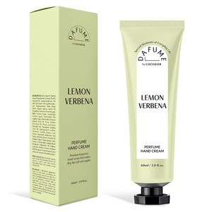 다퓸 바이 코코도르 시그니처 퍼퓸 핸드크림 레몬버베나, 60ml, 1개