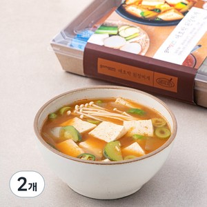 곰곰 애호박 된장찌개, 730g, 2개