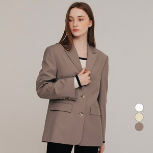 보카바카 여성용 루즈핏 싱글 자켓 VC2312JK008M DARK BEIGE